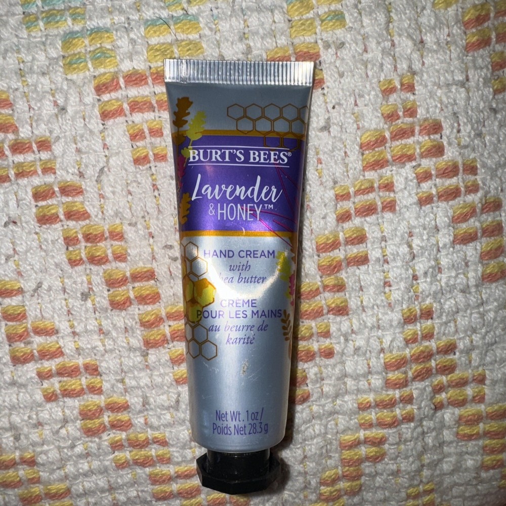 BURT’S BEES Shea Butter Lavender And Honey Hand Cream – 1oz *NO BOX*