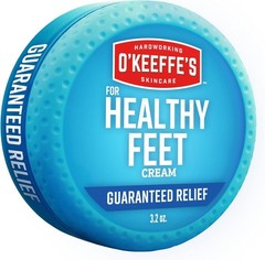 O’Keeffe’s for Healthy Feet Foot Cream – 3.2 oz Ounce (Pack of 1), Blue