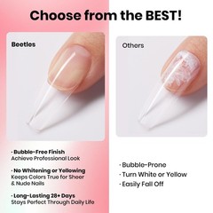 Beetles Press On Nail Glue Quick-Drying 10ml Super Strong Z-10ml
