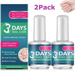 2pcs 3 Days Nail Care Keratin Amino Acid Formula Superior Nail Nourish 16ml