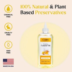 C CARE Milk & Honey Cuticle Oil For Nails – Repairs & Moisturizes Overnight 8oz