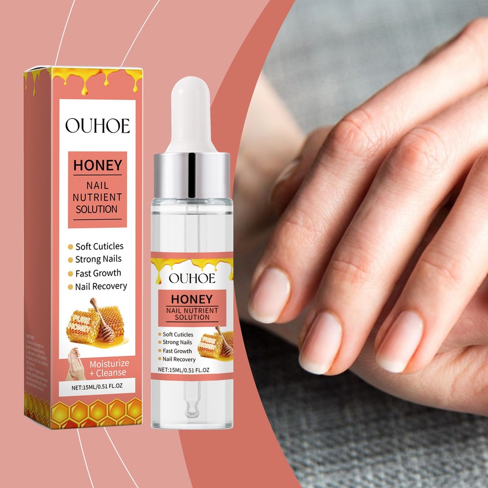 Nail Care Oil Cuticle Moisturizing Strengthening Soft Nail Repair Natural