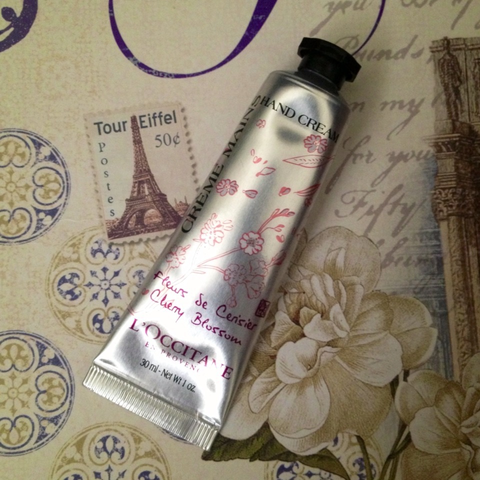 L’OCCITANE CHERRY BLOSSOM HAND CREAM – 1oz/30mL