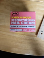 ONYX HARD AS HOOF NAIL CREAM Helps Stop Splits, Chips, & Cracks