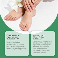 Nail Repair Patches Toenail Correction Strips Fungal Treatment Nail Care 32pcs