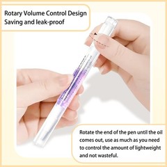 Cuticle Oil Pen Sweet Almond, 6 Pack for Dry Cuticles and Skin