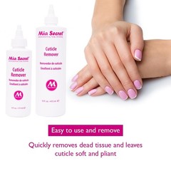 Mia Secret Cuticle Softener Remover 16 Ounces Fast Acting Nail Care Product