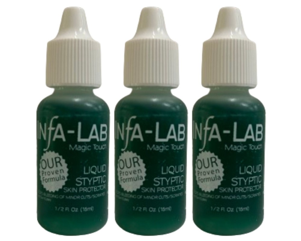 Infalab Magic Touch Liquid Styptic Skin Protector – 15ml each- 3pc Combo