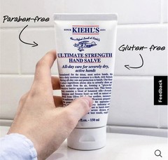 Kiehl’s Ultimate Strength Hand salve cream Salve c0.17oz / 5ml Sample travel