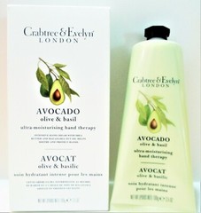 Crabtree & Evelyn AVOCADO Ultra-Moisturising Hand Therapy, 3.5 oz NEW in Box x 2