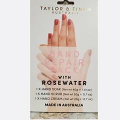 HAND REPAIR PACK WITH ROSE WATER