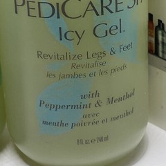 BIO SOLUTIONS PEDICARE SPA ICY GEL 8 OZ LOT OF 2
