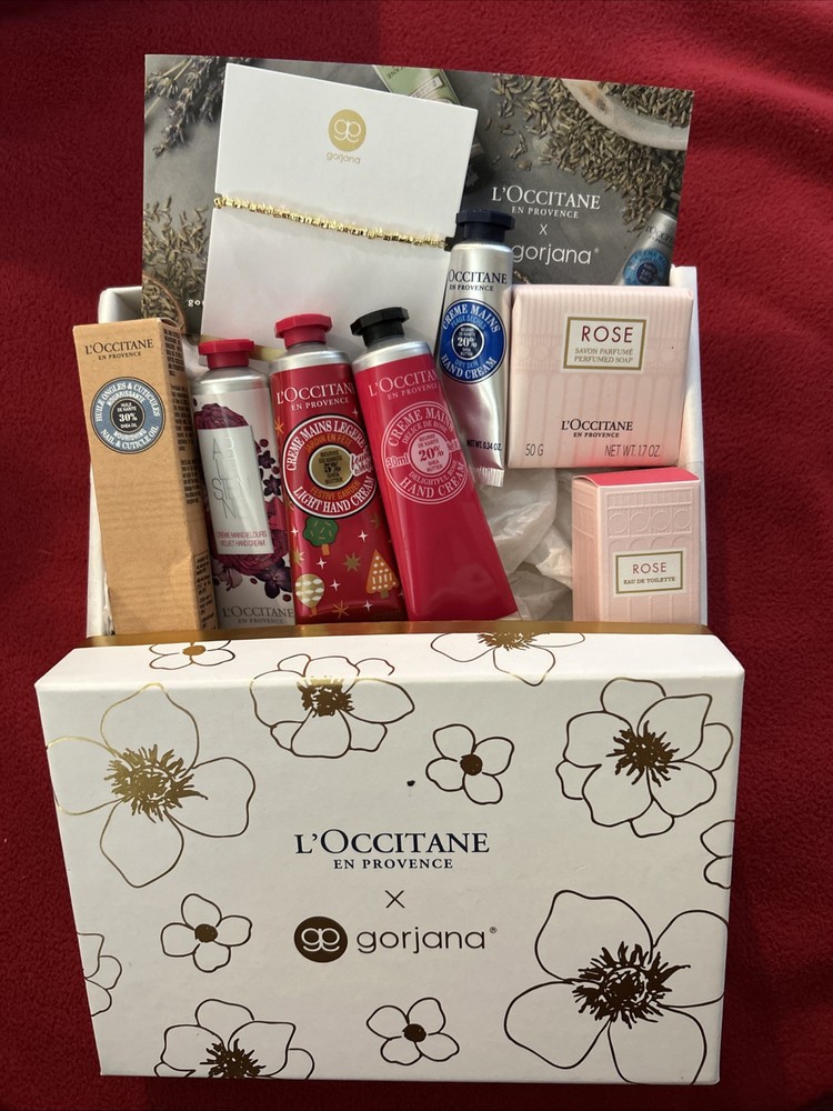 L’Occitane Arlesienne Rose Floral Hand Cream Shea Nail Cuticle Oil Perfume Soap