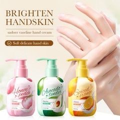 1PCS Hand Cream Non Greasy Hand Care Fruity Scent Hand Lotion Brighten Skin