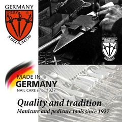 3 Swords Germany – brand quality STAINLESS STEEL INOX CURVED CUTICLE SCISSORS