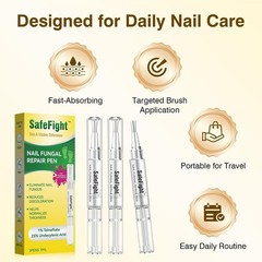 SafeFight Toenail Fungus Treatment Extra Strength – 3PCS Nail Repair