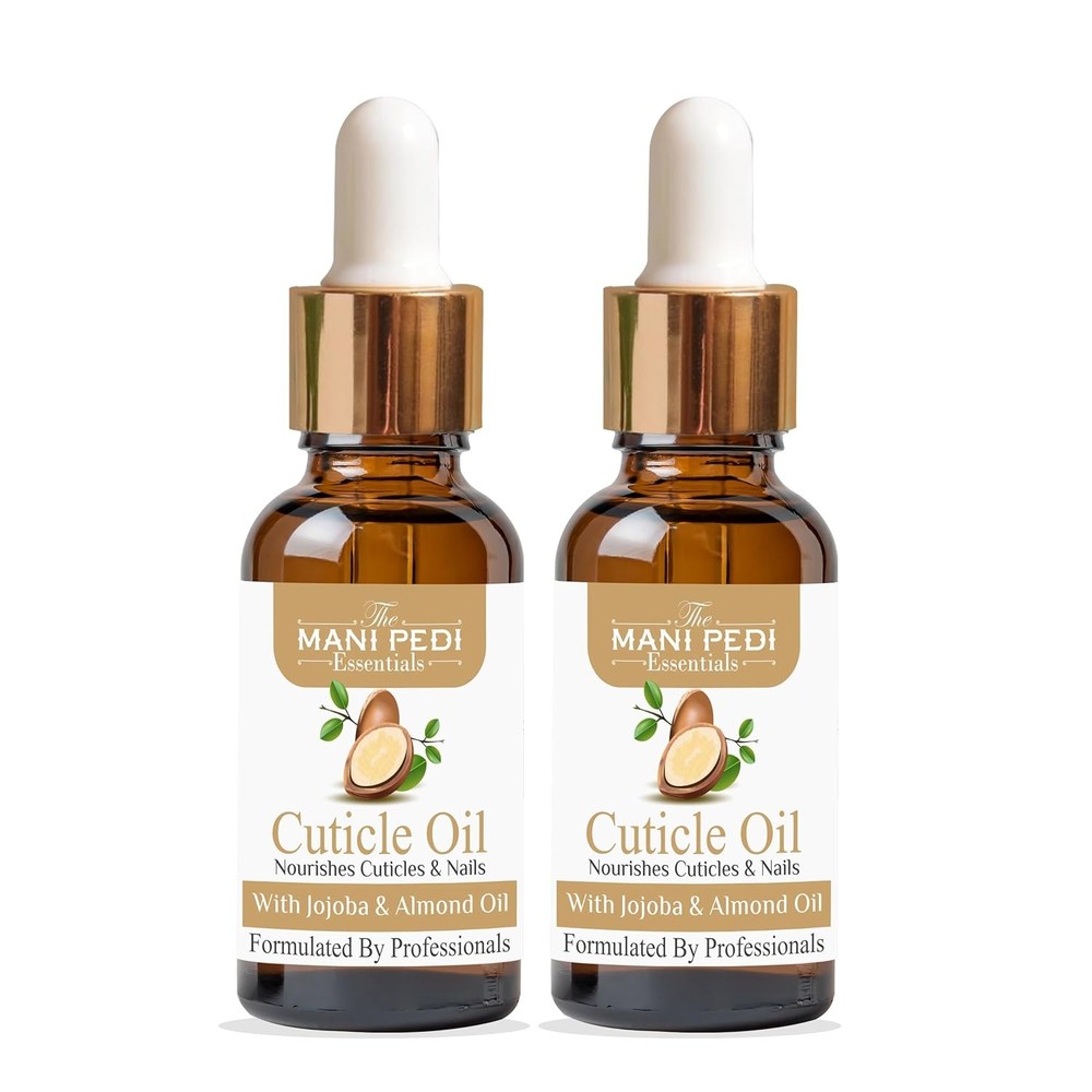 The Mani Pedi Essentials Cuticle Oil 15ml Each Pack Of 2