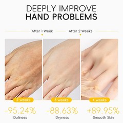 100g Peel-Off Hand Mask Gentle Exfoliating Peel-Off Hand Wax Moisturizing