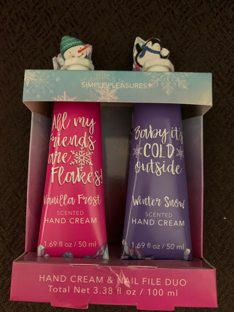 Simple Pleasures :: Hand Cream and Nail File Duo :: 3.38 Fl Oz
