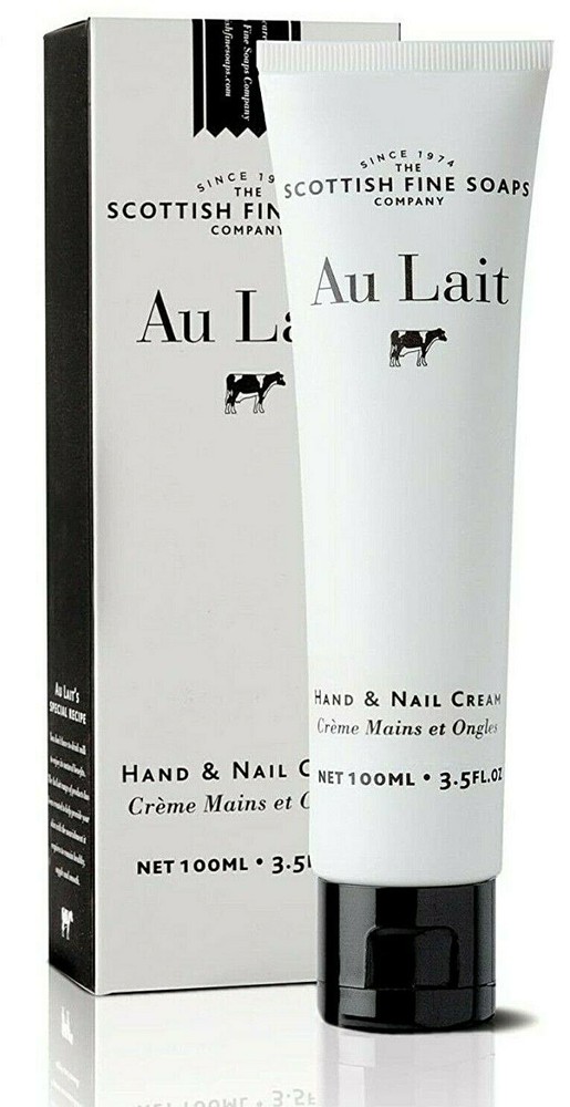 AU LAIT THE SCOTTISH FINE SOAPS COMPANY HAND & AND NAIL CARE CREAM NIB 3.5oz