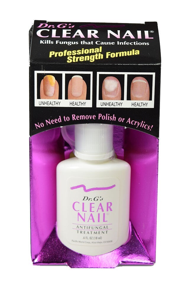 Dr’G Clear Nail Fungus Treatment Kills Fungus that cause infections 0.5 Oz