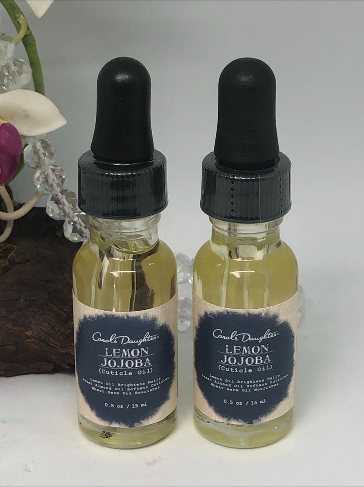 2x Carol’s Daughter Lemon Jojoba Cuticle Oil – .5 oz/15 ml – Factory Sealed