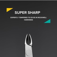 Rui Smiths Professional Cuticle Nippers – Surgical Stainless Steel 4mm Jaw