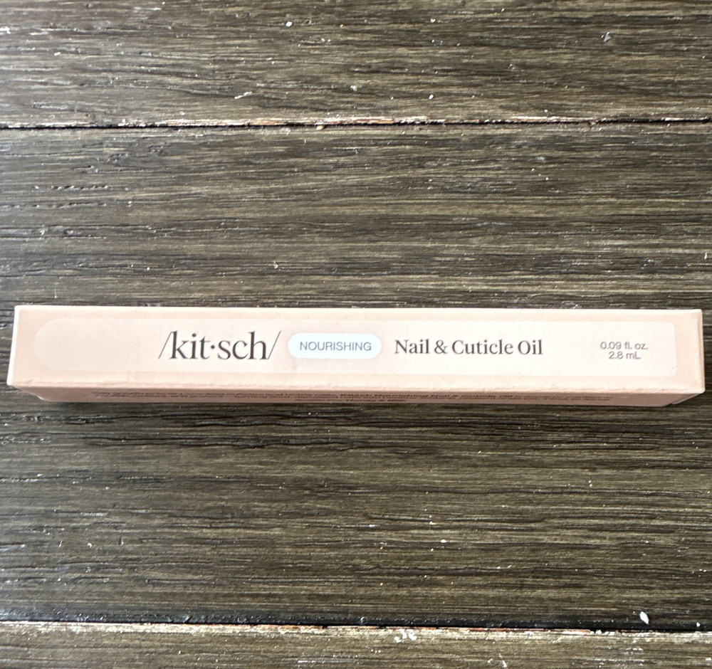 Kitsch Nourishing Nail & Cuticle Oil, Honey & Milk Scent, 0.09 fl oz (2.8 mL)