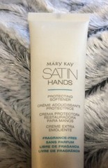 Mary Kay Satin Hands PROTECTING SOFTENER 2.1 oz & Satin Body Scrub 6.5 Oz NEW