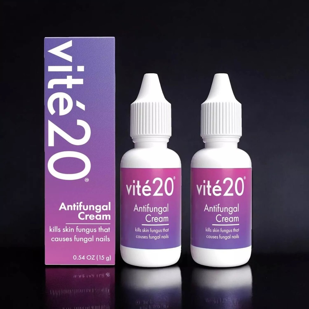 Vite20 Antifungal Kills Fungus 0.54 oz (Cream) (Pack of 2)