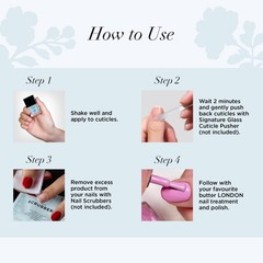 Cuticle Remover Liquid – Fast-Acting Cuticle Oil Exfoliator & Softener 0.4 Fl Oz