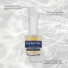 1-3x New Keratin Nail Treatment, Advanced 3-Day Keratin Nail Nourish Renewal Oil