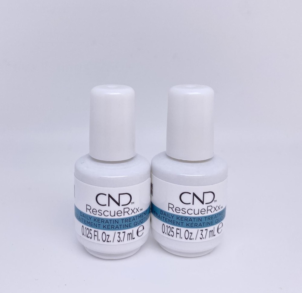 CND RescueRXx Daily Keratin Treatment 0.125 oz (2 Bottles)