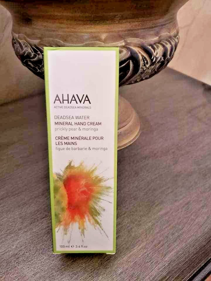 Ahava Deadsea Mineral Hand Cream “Prickly Pear & Moringa” 3.4 oz NIB!