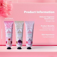 LIAYLILI 5 Pack Hand Cream Set,30ml,Gentle HandCream 1.06 Ounce (Pack of 5)