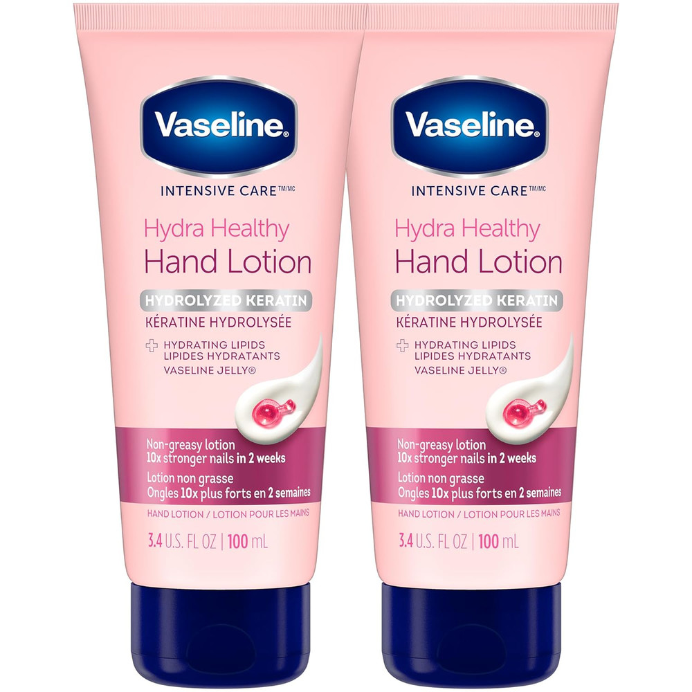 Hand Cream 2-Pack – Healthy Hands Stronger Nails with Keratin, 10X Stronger Nail
