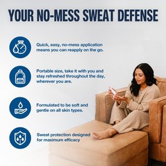 Carpe Sweat Absorbing Foot Lotion 3 Tubes WITH FREE 1.35 Fl Oz (Pack of 3)