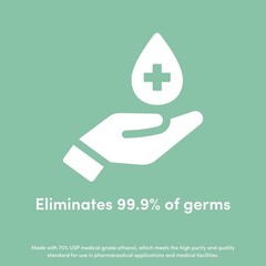 Clean Revolution Liquid Gel Hand Sanitizer, 128 Fl. Oz Refill Supply Container|