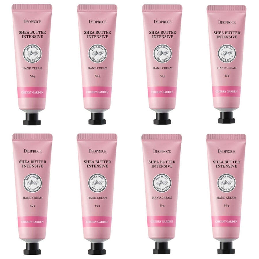 Deoproce Shea Butter Intensive Hand Cream Cherry Garden 50g*8Pcs – FREE SHIPPING