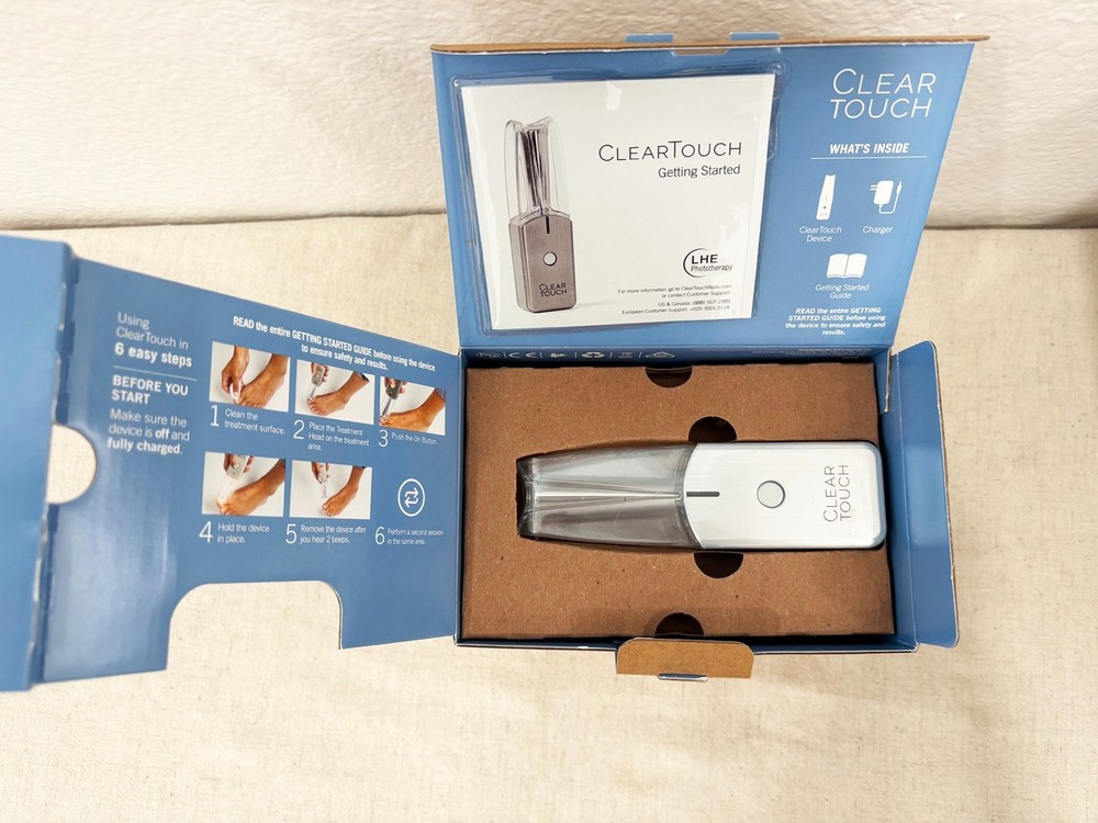 Brand New Clear Touch Home Phototherapy Treatment for Toenail Fungus Treatment
