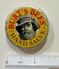 Burt’s Bees Hand Salve 0.30 Oz Farmers Friend TRAVEL TIN Purse Pocket Size NOS