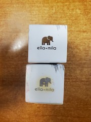 2 Pack: ella+mila *First Aid Kiss* Nail Strengthener 0.45 oz. ea. (1297) R8P5b