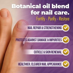 FungiTrim Nail Renewal Serum 1oz – Natural Botanical Formula Supports Healthy Na