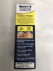 Nonyx Fungal Nail Clarifying Gel 4 Oz Removing Keratin Debris Clinically Proven