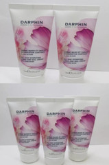 DARPHIN ALL-DAY HYDRATING HAND AND NAIL CREAM WITH ROSE WATER 2.5 OZ (LOT OF 5)