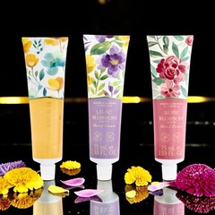 asquith& somerset ~ Hand & Nail floral scented hand cream trio (3 X 75 ml each)