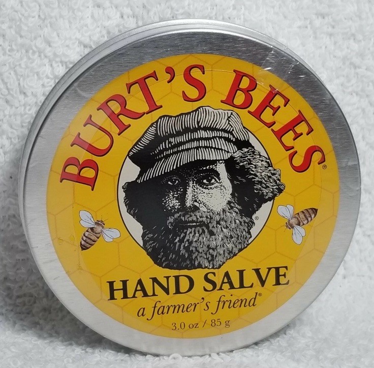 Burt’s Bees HAND SALVE All-Purpose Oils Herbs Beeswax Nourish Soft 3 oz/85g New