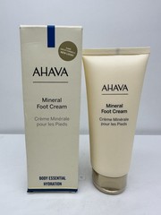 Ahava Dead Sea Mineral FOOT CREAM 3.4 Fl Oz NEW Boxed Free Shipping
