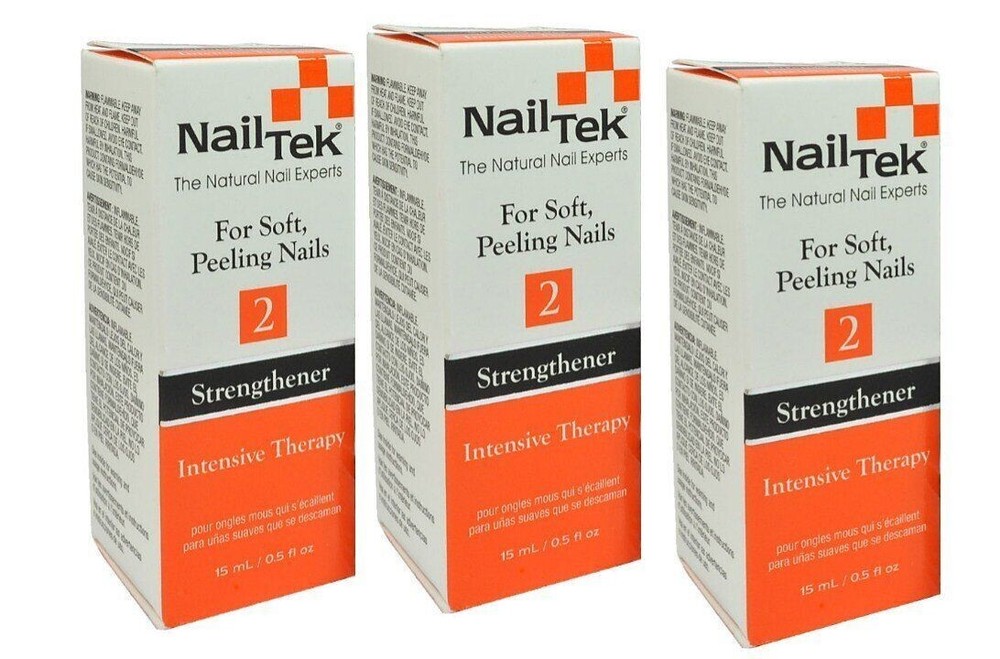 Nail Tek 2 Strengthener Intensive Therapy II For Soft, Peeling Nails 3pcs deal
