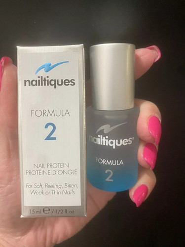 Nailtiques Formula 2 Nail Protein For Soft, Peeling, Weak, Thin Nails